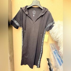 Michael Kors Black Logo Trim Dress